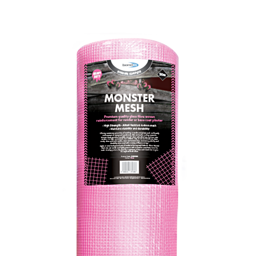 RENDER STANDARD PINK MESH CLOTH 50M X 1M 160G/M2