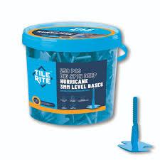 TILE RITE 3MM BIG SPIN HURRICANE TILE SPACER BASES (250PCS)