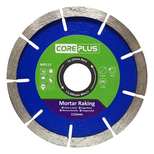 COREPLUS DIAMOND BLADE MORTAR RAKING