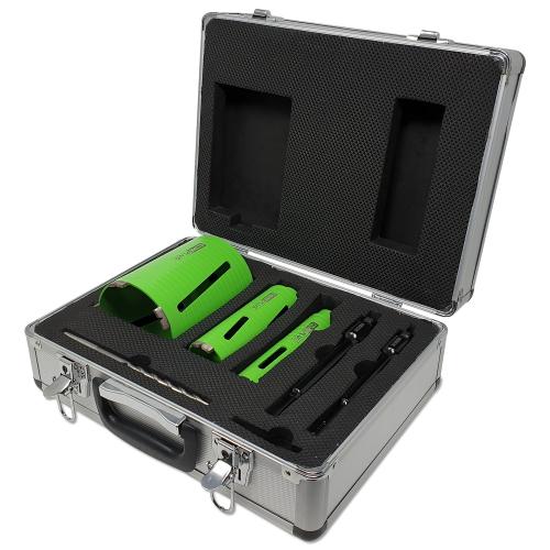 COREPLUS DRY DIAMOND CORE SET 7PCE