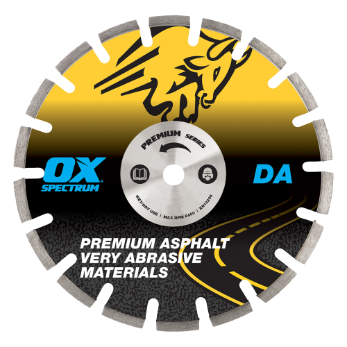 OX PREMIUM DIAMOND BLADE - ASPHALT - 350/25.4MM