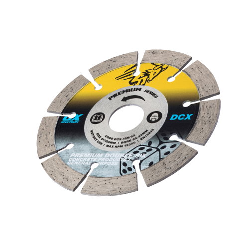 OX PREMIUM DOUBLE SIX DIAMOND BLADE - GP - 125/22.23MM