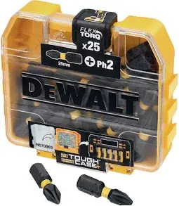 DEWALT PH2 25MM TORSION 25PC
