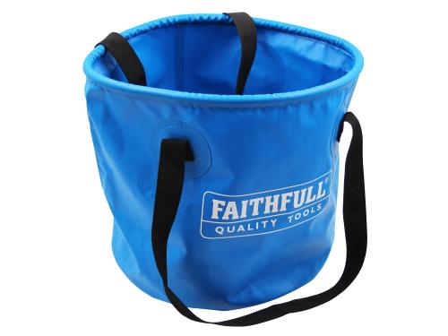 FAITHFULL 12 LITRE WATERPROOF COLLAPSIBLE