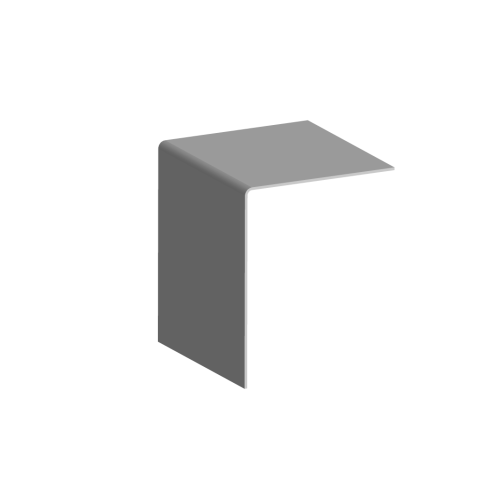 GRP AQUA AT195 INTERNAL RIGHT ANGLE TRIM 3M