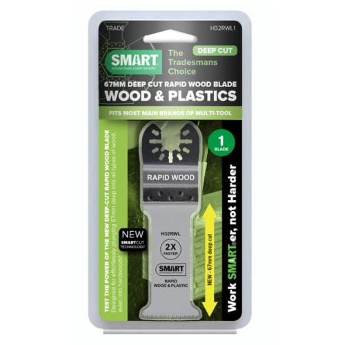 SMART TRADE 32MM DEEP CUT (67MM) RAPID WOOD BLADE