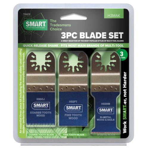 SMART TRADE 3 PIECE BLADE SET