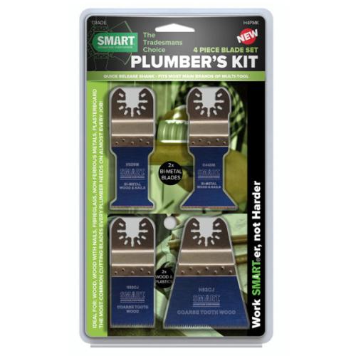 SMART TRADE 4 PIECE PLUMBER'S KIT
