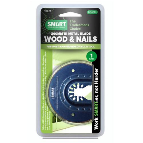 SMART TRADE 90MM HSS SEGMENT BLADE