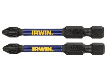 IRWIN IMPACT PRO PERF 57MM PZ2 5PC
