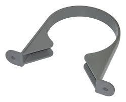 50MM WPGR - PIPE CLIPS WASTE GREY