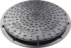 110MM UGP 470MM PLASTIC COVER & FRAME UNDERGROUND