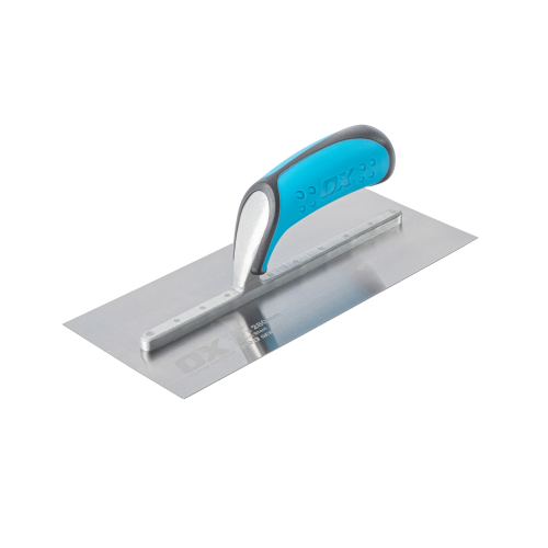 OX PRO CARBON STEEL PLASTERERS TROWEL - 120 X 280MM / 11IN