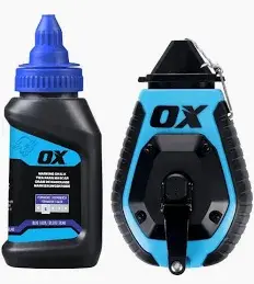 OX PRO CHALK LINE REEL - 30M / 100FT