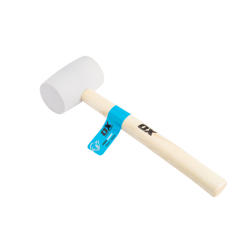 OX PRO WHITE RUBBER MALLET - 16OZ / 450G
