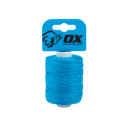 OX PRO NYLON BUILDERS LINE CYAN - 105M / 350FT