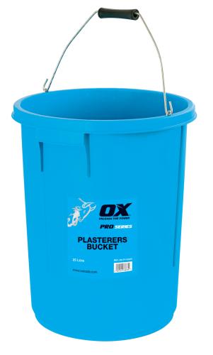 OX PRO PLASTERERS BUCKET - 25L / 5 GALLONS