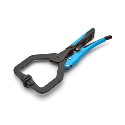 OX AUTO ADJUST 7-INCH C CLAMP WITH SWIVEL PAD - GRIPPED