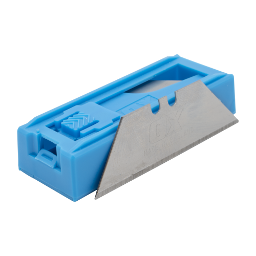 OX PRO HEAVY DUTY KNIFE BLADES & DISPENSER (10 PACK)