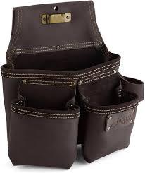 OX PRO OIL TANNED LEATHER FRAMER'S TOOL POUCH  3 POCKET