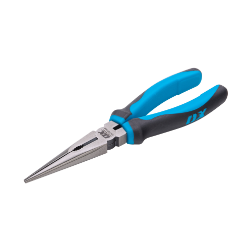 OX PRO LONG NOSE PLIERS - 200MM / 8IN
