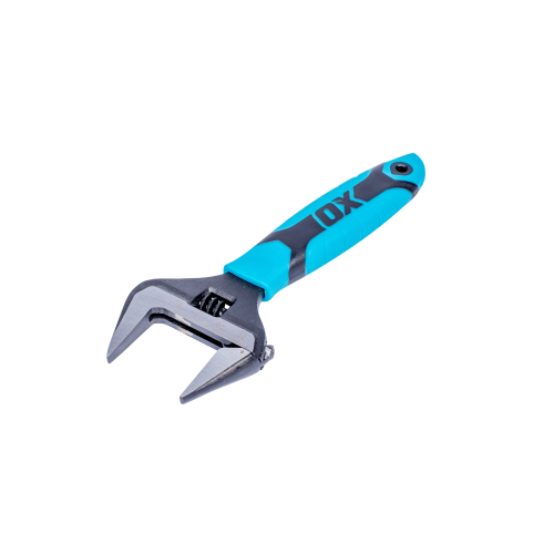 OX PRO ULTRA WIDE JAW ADJUSTABLE WRENCH - 6"/150MM
