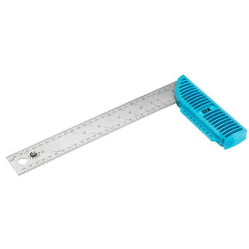OX PRO CARPENTERS SQUARE & ANGLE FINDER - 300MM / 12IN