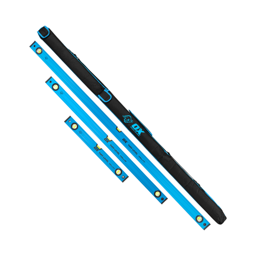 OX PRO TUFF LEVEL 3PK W/BAG - 600MM  1200MM  1800MM