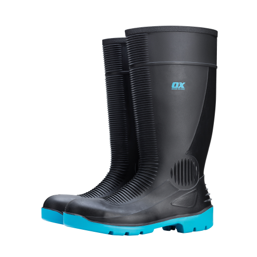 OX SAFETY WELLINGTON BOOT - SIZE 7
