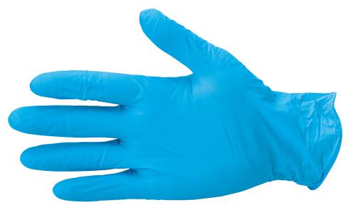 OX PRO NITRILE DISPOSABLE GLOVES (BLUE) - M