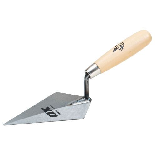 OX TRADE POINTING TROWEL - WOODEN HANDLE - 127MM / 5IN