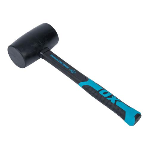 OX TRADE BLACK RUBBER MALLET - 160Z / 450G