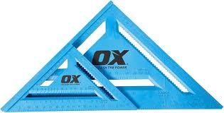 OX TRADE PLASTIC RAFTERS SQUARE SET