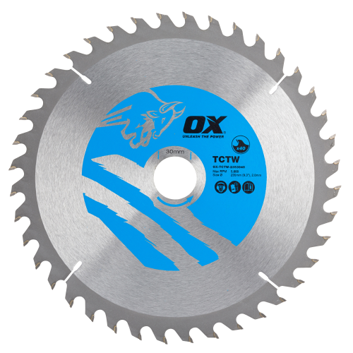 OX WOOD CUTTING TOOLS CIRCULAR SAW BLADE 305/30MM  32 TEETH ATB