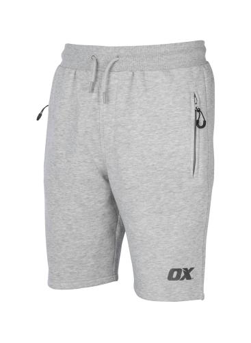 OX JOGGER SHORTS (GREY) - 32IN