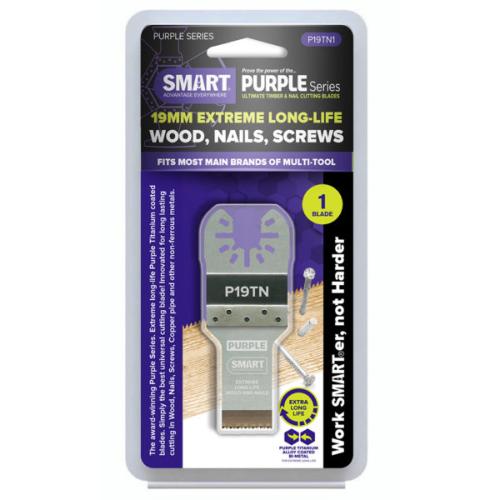 SMART PURPLE SERIES 19MM TITANIUM ALLOY BI-METAL BLADE