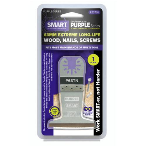 SMART PURPLE SERIES 63MM TITANIUM ALLOY BI-METAL BLADE