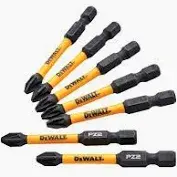 DEWALT FLEXTORQUE PZ2 BITS 5+2