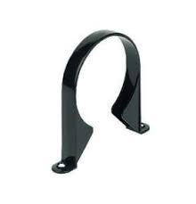 110MM SB - PIPE CLIP SOIL SOIL BLACK