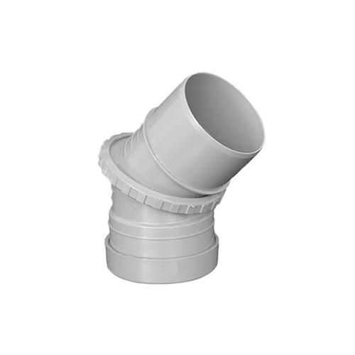 110MM SG - 0 - 45' ADJUSTABLE BEND SOIL GREY