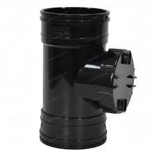 110MM SB - ACCESS PIPE SOIL BLACK