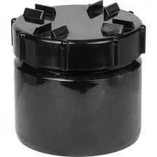 110MM SB - ACCESS PLUG SOIL BLACK