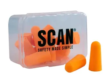 SCAN FOAM EARPLUGS (6 PAIRS)