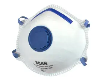 SCAN MOULDED VALVED DISP MASK FFP2 (10)