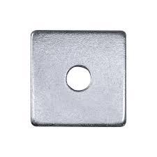 M10 SQUARE PLATE WASHERS - ZINC PLATED