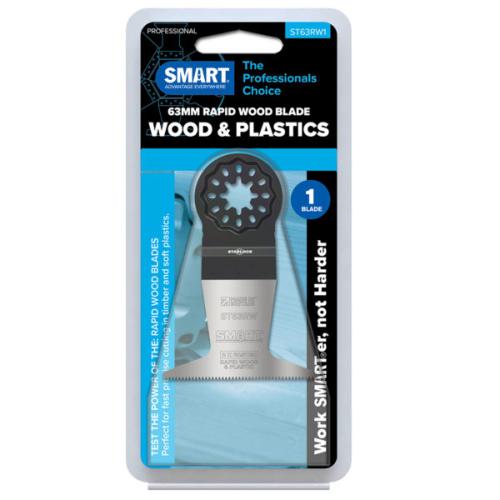 SMART STARLOCK 63MM RAPID WOOD BLADES - 1PC PACK
