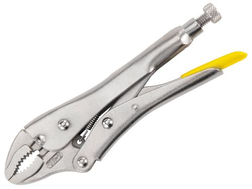 STANLEY LOCKING PLIERS 9" CURVED JAW