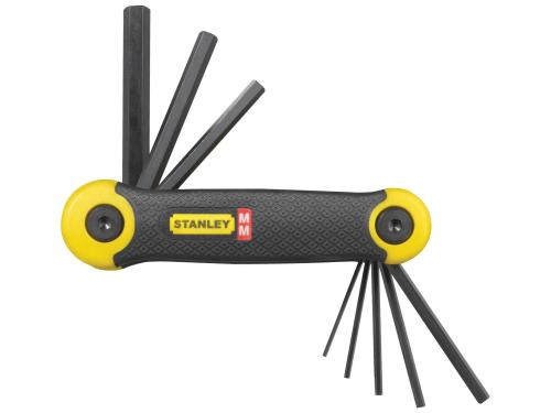 STANLEY FOLDING HEX KEY SET 8PC