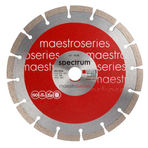 OX MAESTRO 10MM GERNAL PURPOSE DIAMOND BLADE - 230/22.23MM