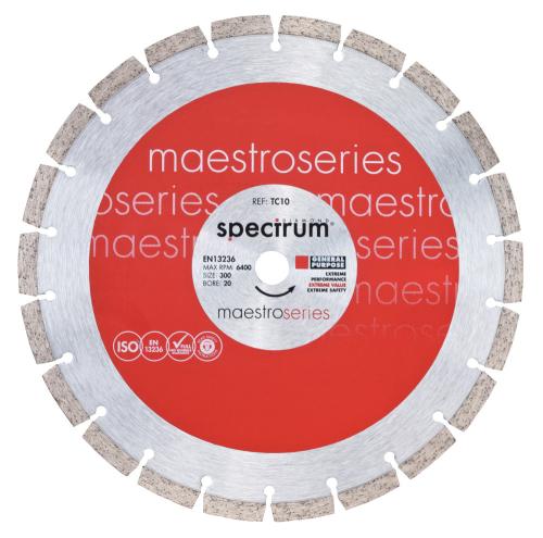 OX MAESTRO 10MM GENERAL PURPOSE DIAMOND BLADE - 300/20MM